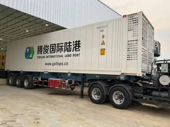 榴莲不忘返 腾晋物流冷箱首秀，中老泰国际多式联运实现“双向奔赴”